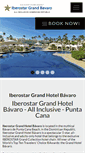 Mobile Screenshot of iberostargrandbavaro.com
